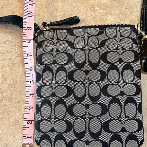 Coach Black and Gray Crossbody Bag - Picture 2 of 9